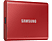 SAMSUNG T7 Extern Portabel SSD 500GB - Röd