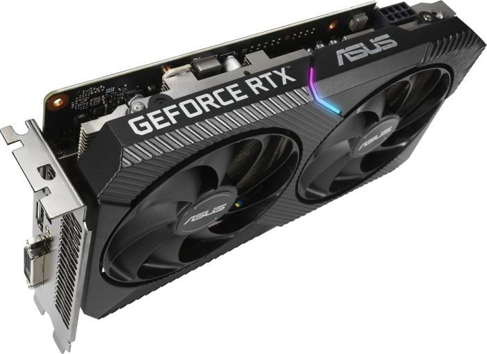 ASUS Grafikkarte Dual GeForce RTX 2060 Mini OC 6GB, DUAL-RTX2060-O6G-MINI (90YV0CJ5-M0NA00)
