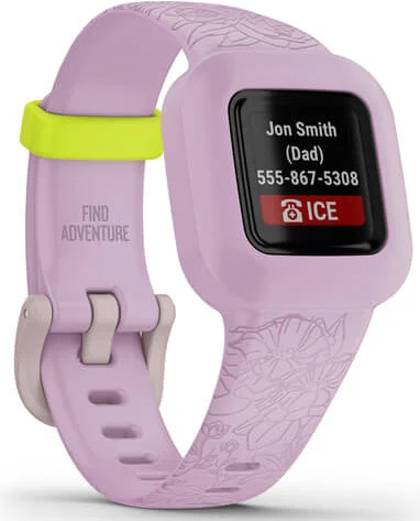 GARMIN Activity Tracker vívofit jr. 3 Rose Fleuri (010-02441-01) Activity tracker