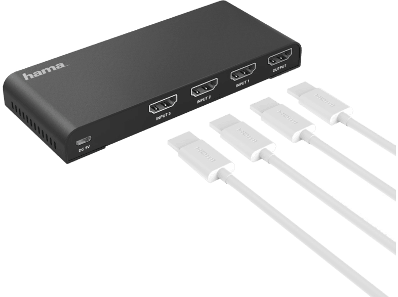 kleurstof efficiëntie Luiheid HAMA HDMI Switch, távirányítóval (121770) - MediaMarkt online vásárlás