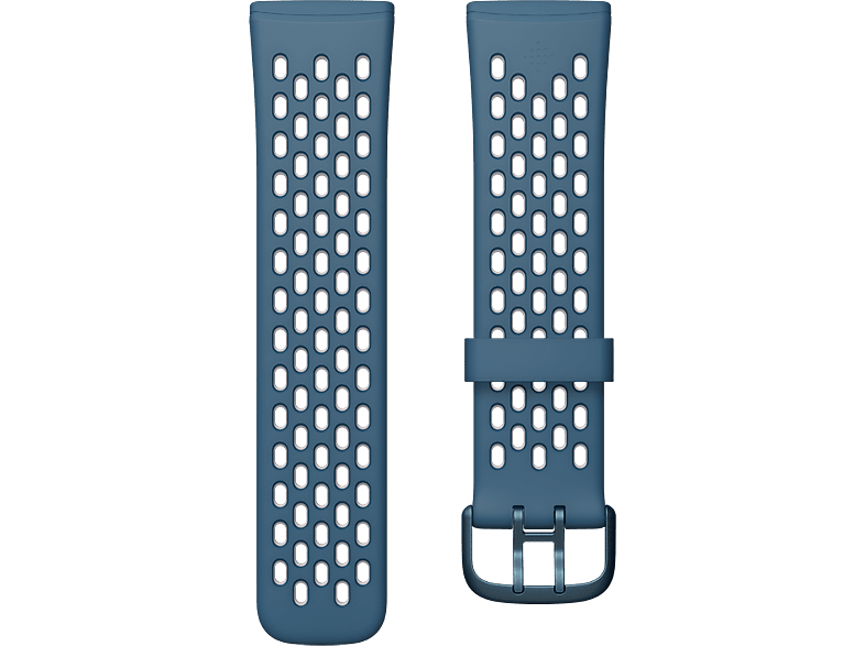 FITBIT Armband Sense - Versa 3 Sapphire/Fog grey L (FB174SBNVGYL)