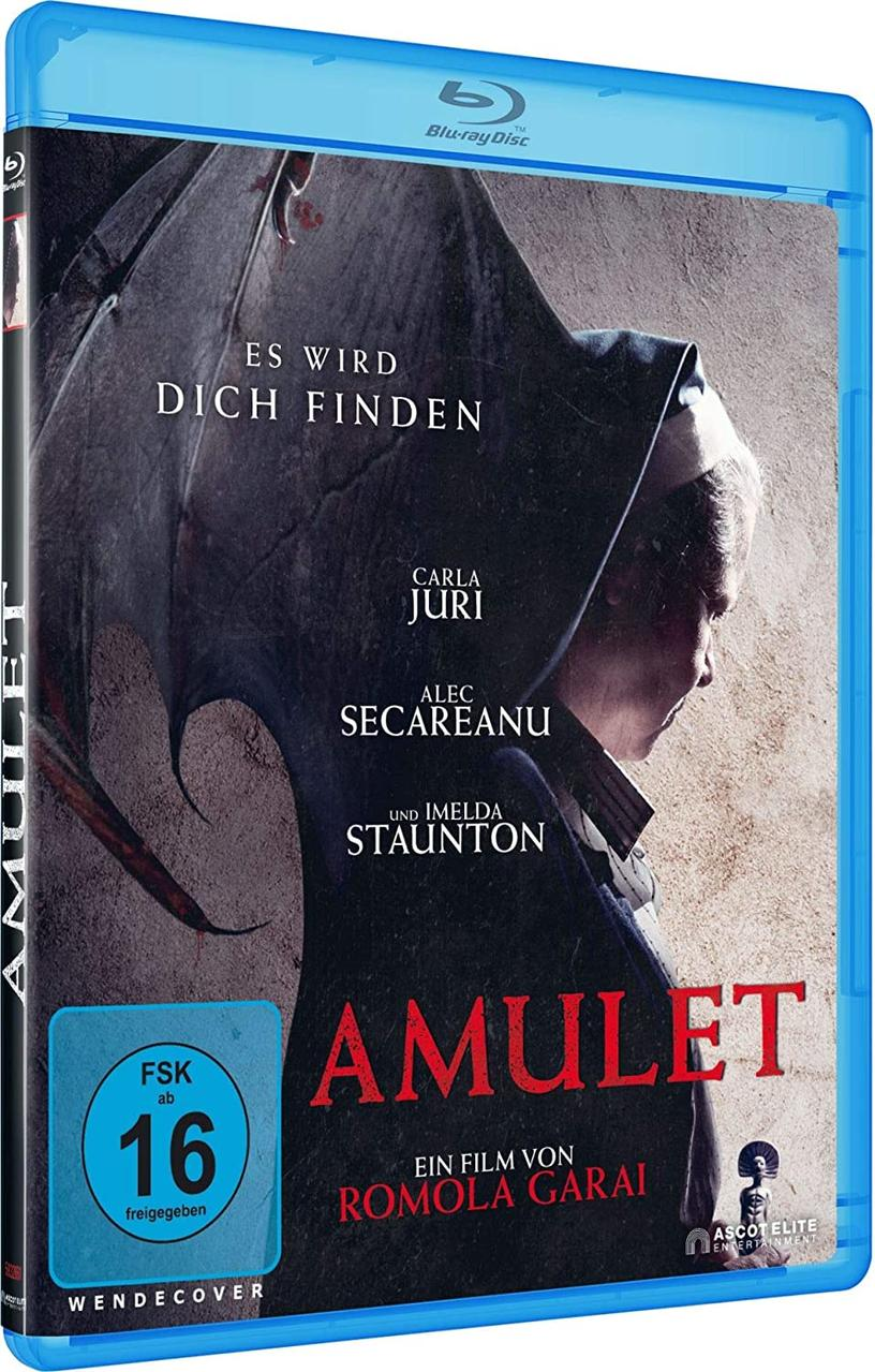Eine Blu-ray-Filmhülle mit einer Frau in einem dunklen Kapuzenmantel.
