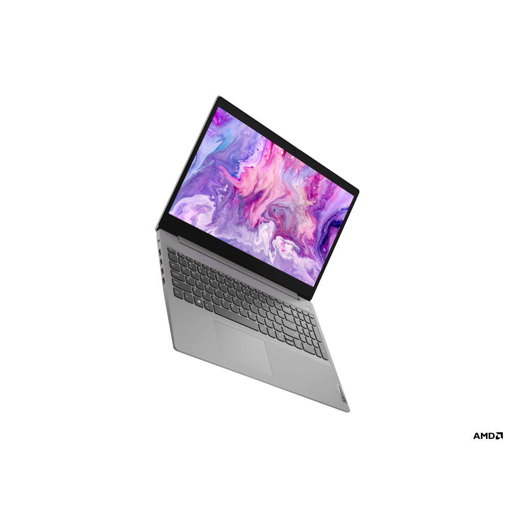 Portátil - Lenovo IdeaPad 3 15ADA05, 15,6" FHD, AMD 3020e, 8 GB RAM, 128 GB SSD, FreeDOS, Inox