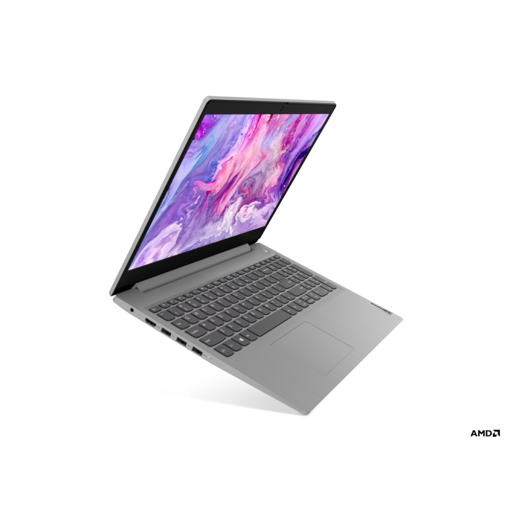 Portátil - Lenovo IdeaPad 3 15ADA05, 15,6" FHD, AMD 3020e, 8 GB RAM, 128 GB SSD, FreeDOS, Inox