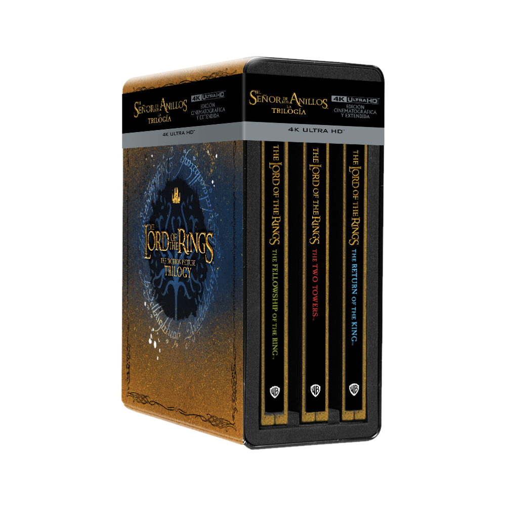 Pack Trilogía El Señor de los Anillos (3 Películas) - 4K Ultra HD + Blu-ray