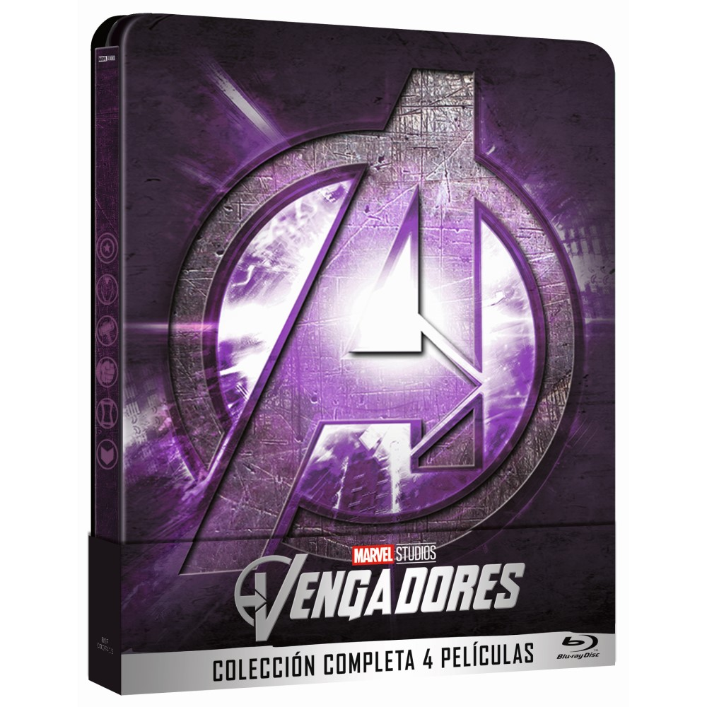 Pack Vengadores (Ed. Steelbook) - Blu-ray + Disco bonus