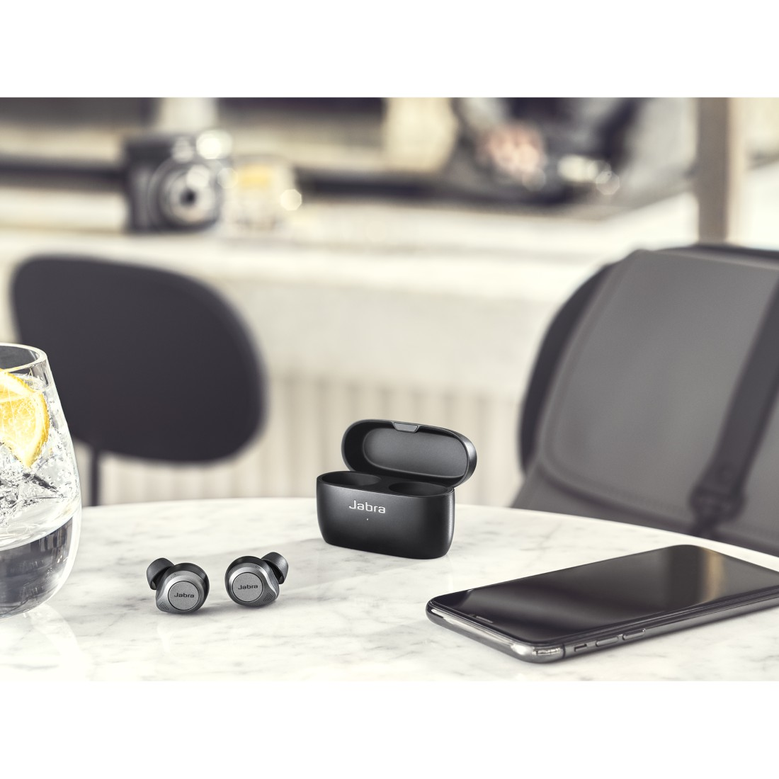 JABRA Elite 85t mit Jabra Advanced ANC, In-ear Kopfhörer Bluetooth Titan Schwarz
