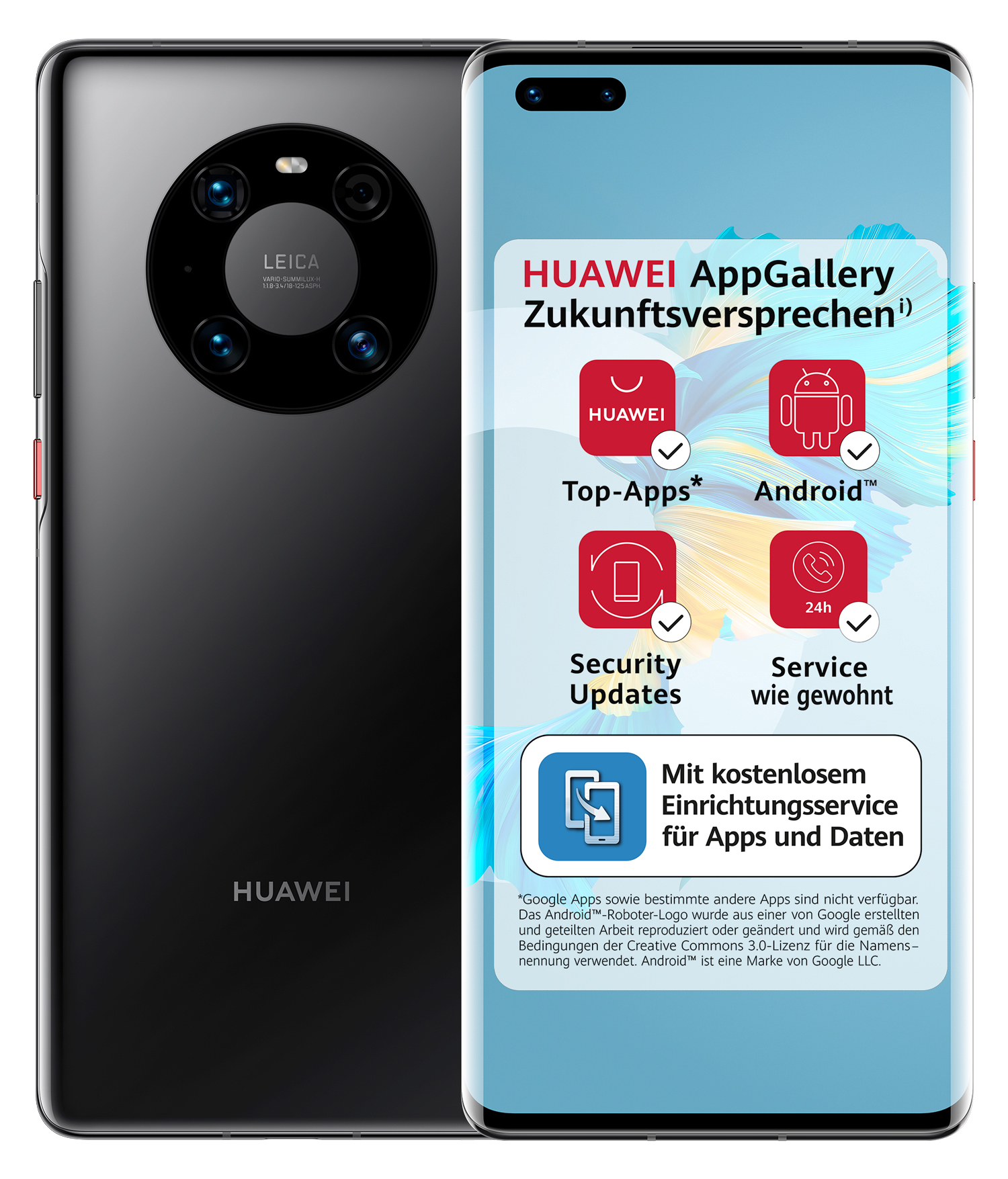 HUAWEI Mate 40 Pro 5G 256 GB Black Dual SIM