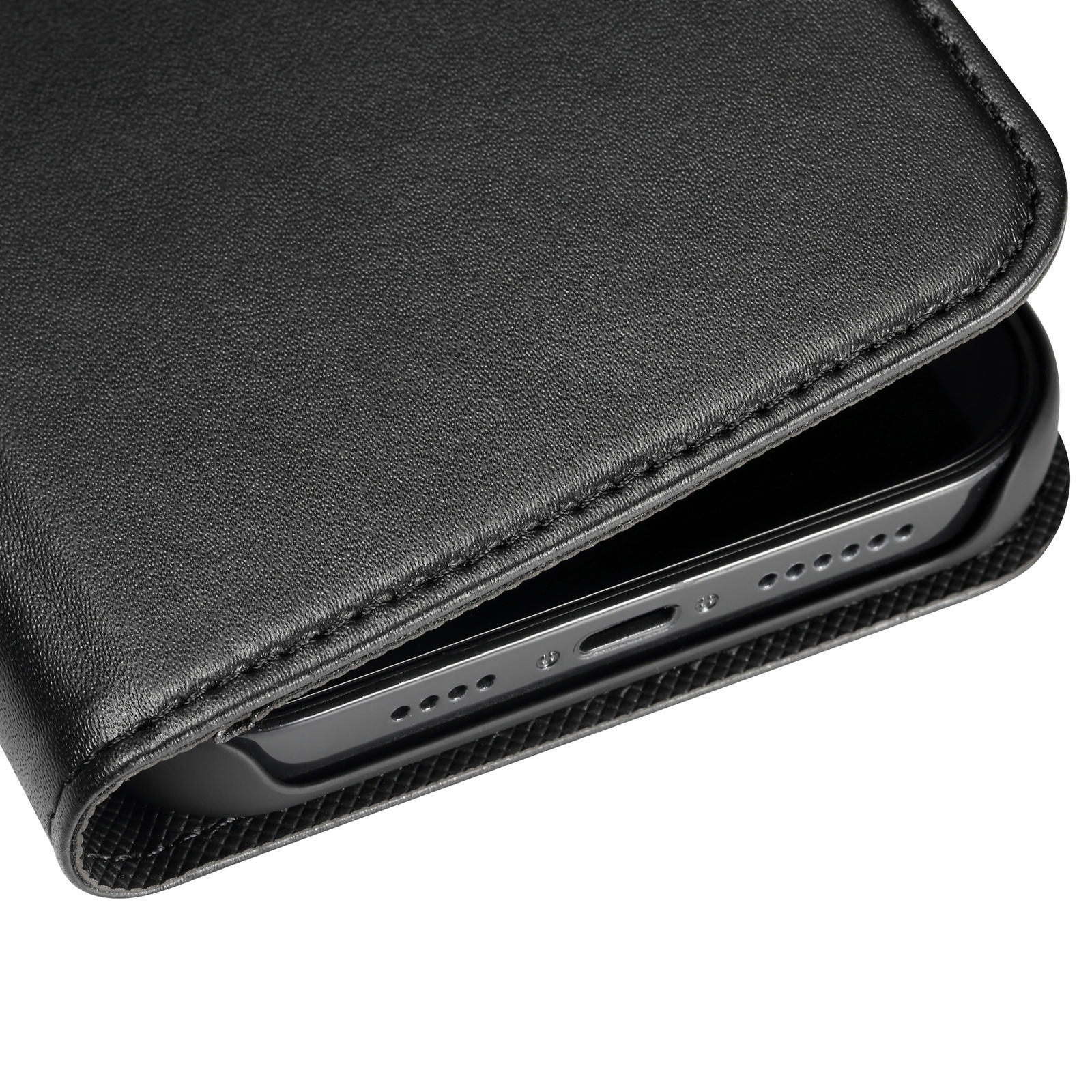 HOLDIT Magnet, Bookcover, Apple, iPhone 12 Pro Max, Schwarz