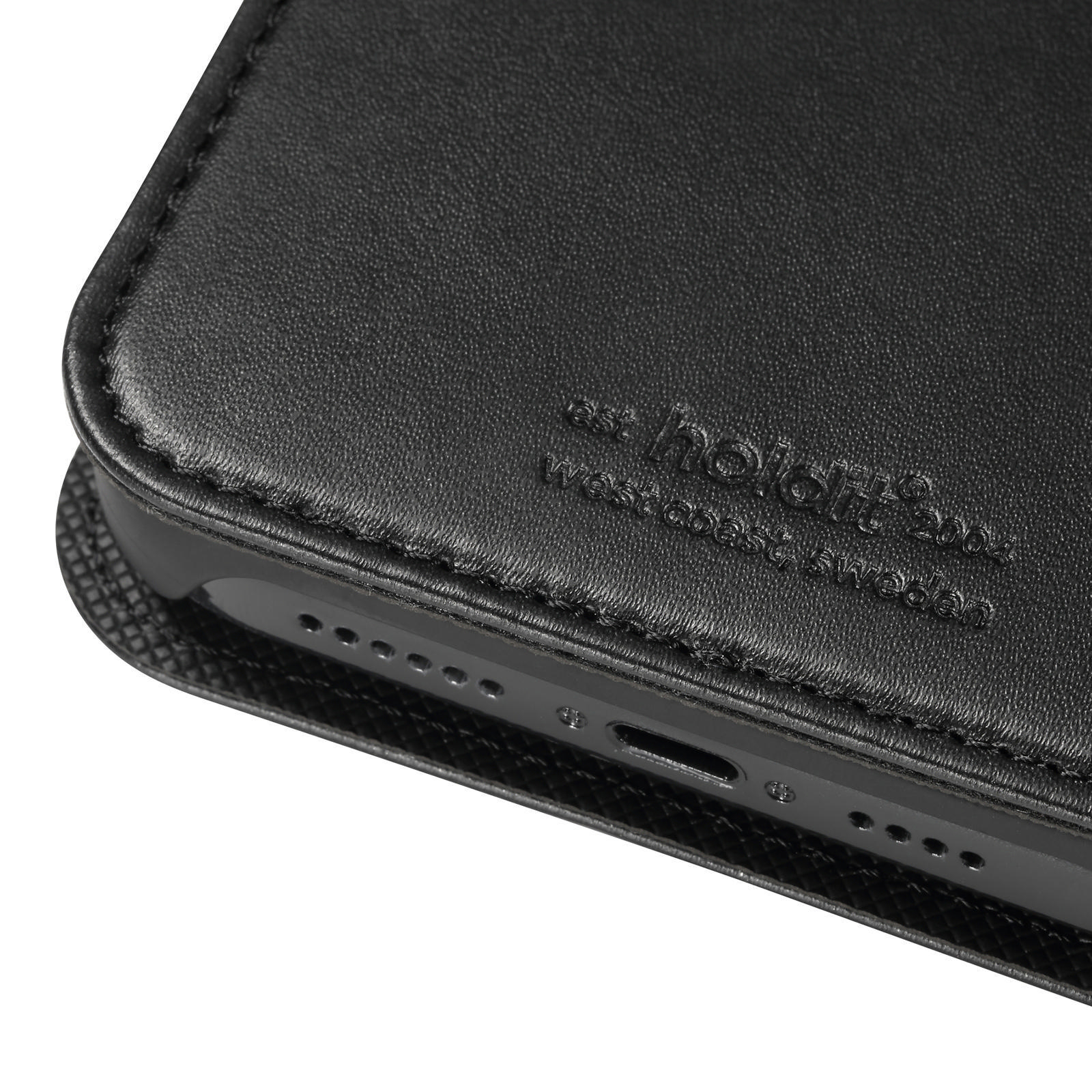 HOLDIT Magnet, Bookcover, Apple, iPhone 12 Pro Max, Schwarz