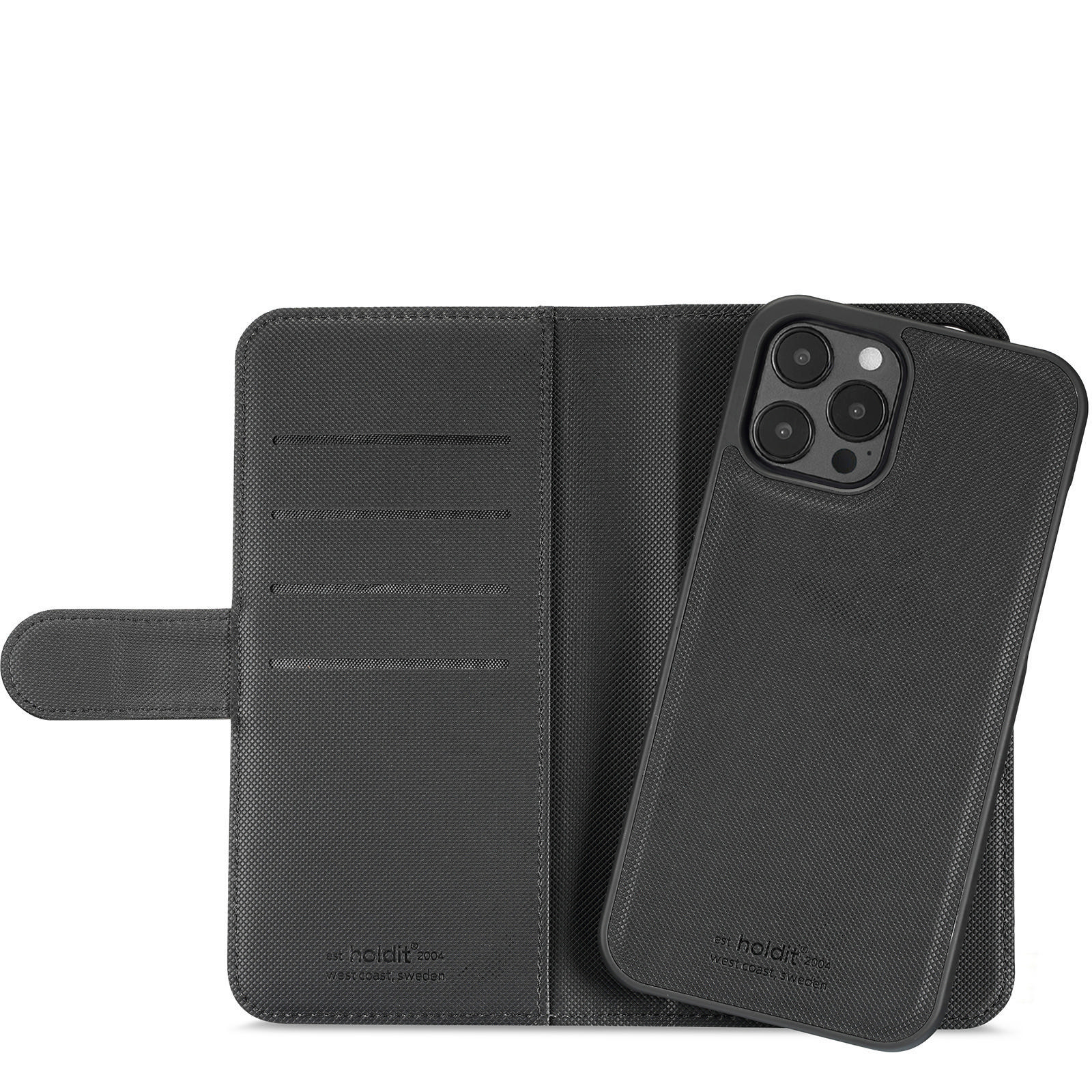 HOLDIT Magnet, Bookcover, Apple, iPhone 12 Pro Max, Schwarz