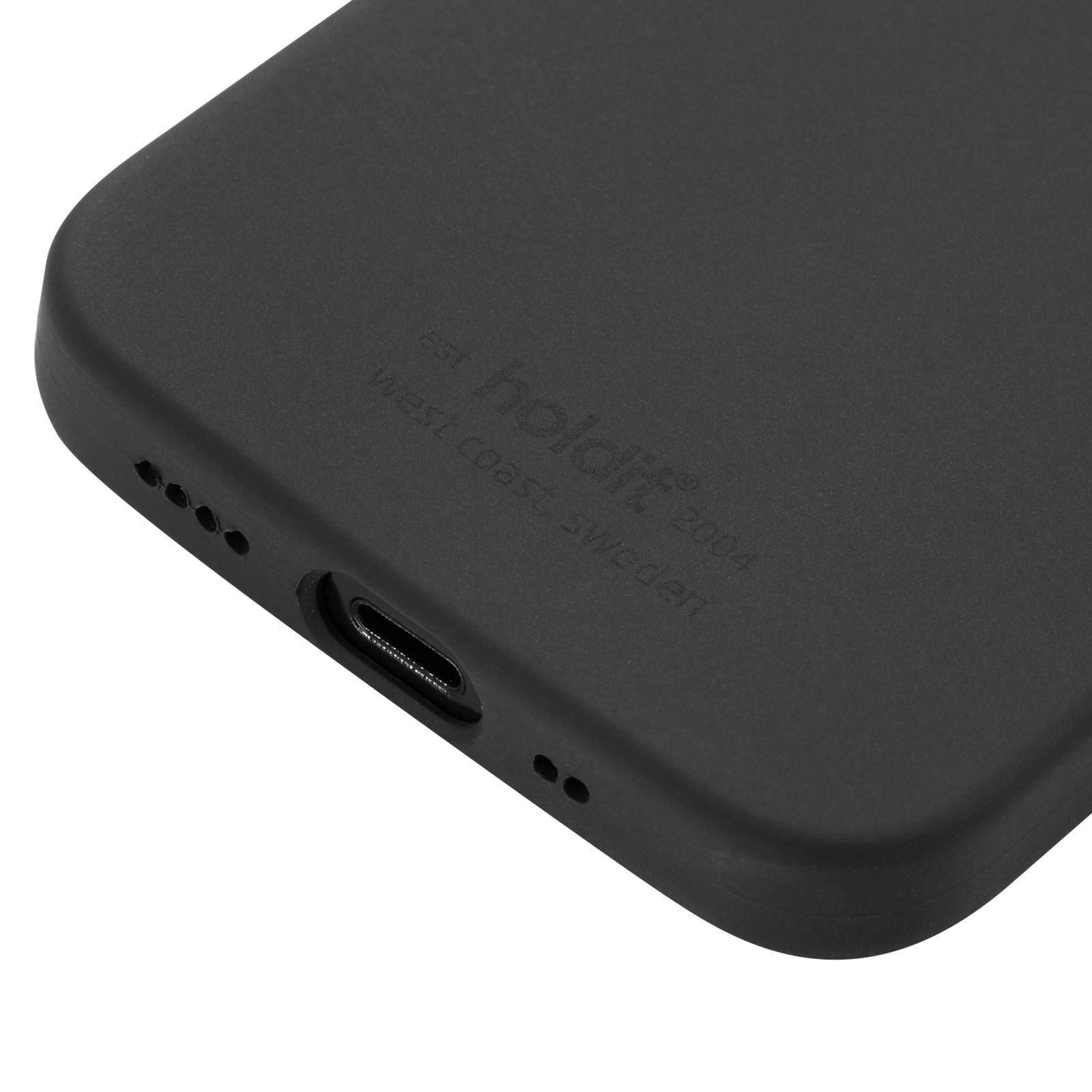 HOLDIT Silicone Case, Backcover, Apple, iPhone 12 Mini, Schwarz