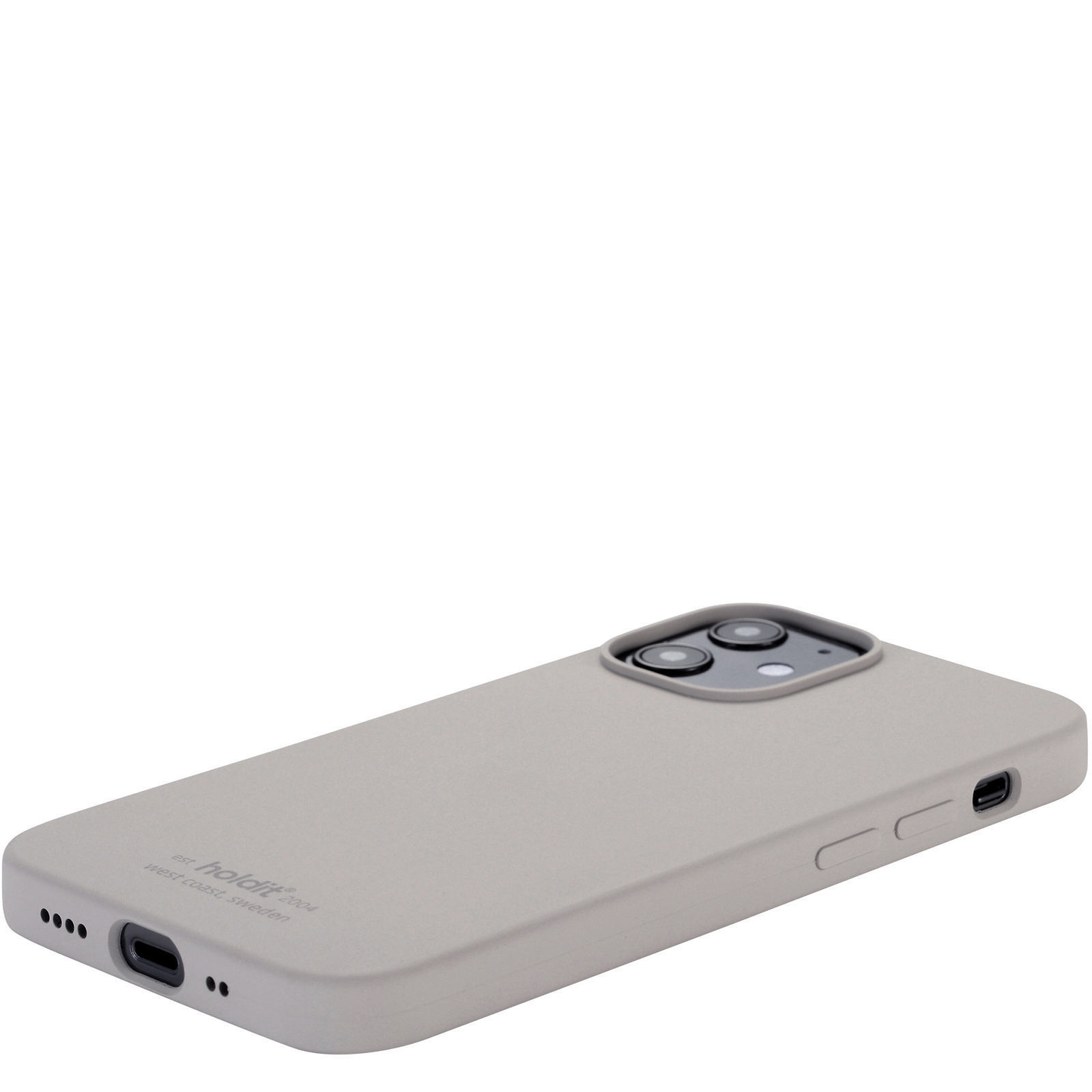 HOLDIT Silicone Case, Backcover, Apple, iPhone 12 Mini, Taupe