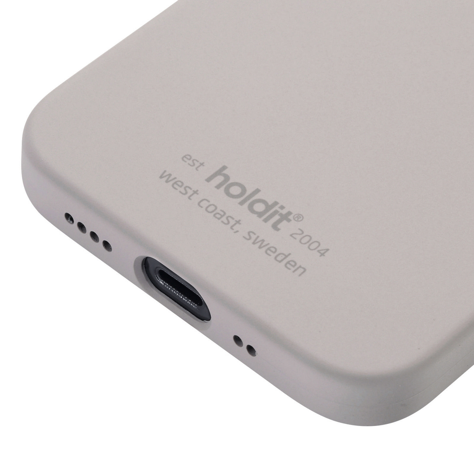 HOLDIT Silicone Case, Backcover, Apple, iPhone 12 Mini, Taupe
