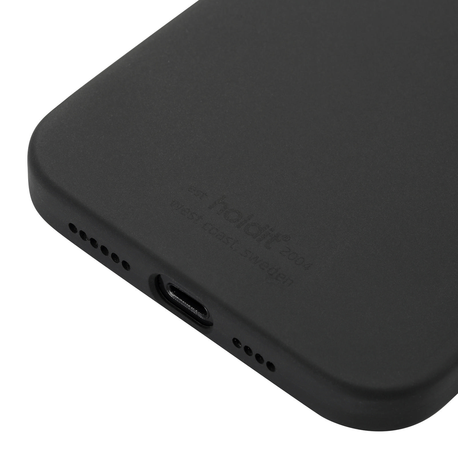 HOLDIT Silicone Case, Backcover, Apple, iPhone 12 Pro Max, Schwarz
