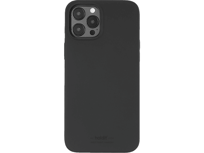 HOLDIT Silicone Case, Backcover, Apple, iPhone 12 Pro Max, Schwarz