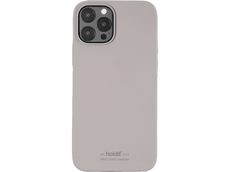 HOLDIT Silicone Case, Backcover, Apple, iPhone 12 Pro Max, Taupe