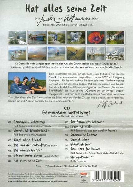 Edt. - - Gemeinsam Rolf (CD) Unterwegs-Ltd.Geschenk Kalender Zuckowski