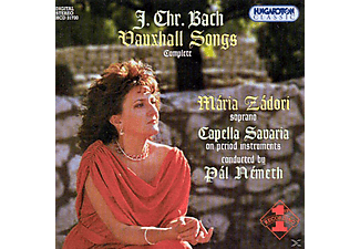 Capella Savaria, Németh Pál, Zádori Mária - Vauxhall Songs (CD)