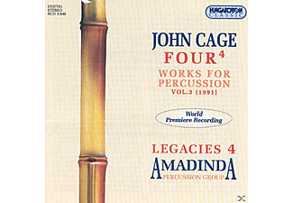 Amadinda Ütőegyüttes - Legacies 4 - Works for Percussion - Four4 (CD)