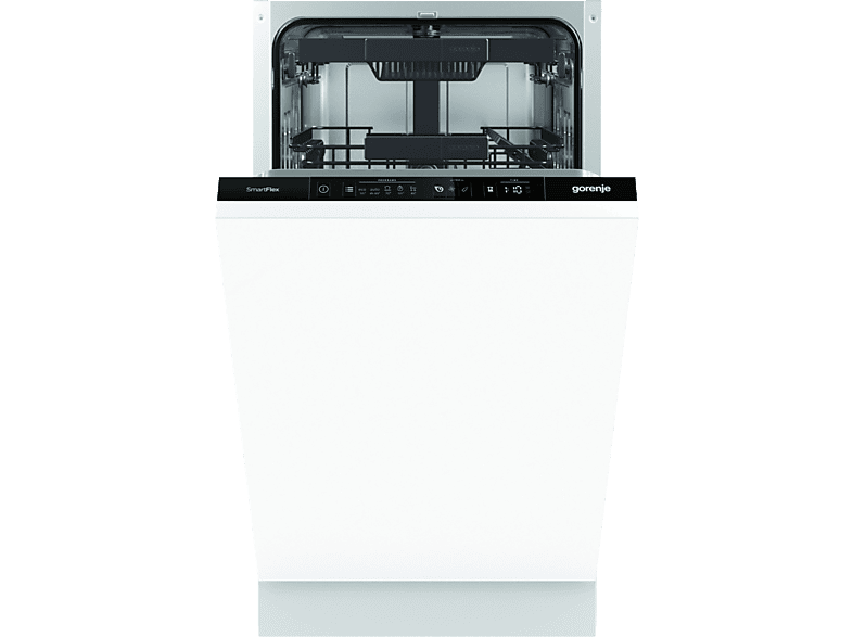 GORENJE GV561D10 Geschirrspüler (vollintegrierbar, 448 mm breit, 45 dB (A), D)