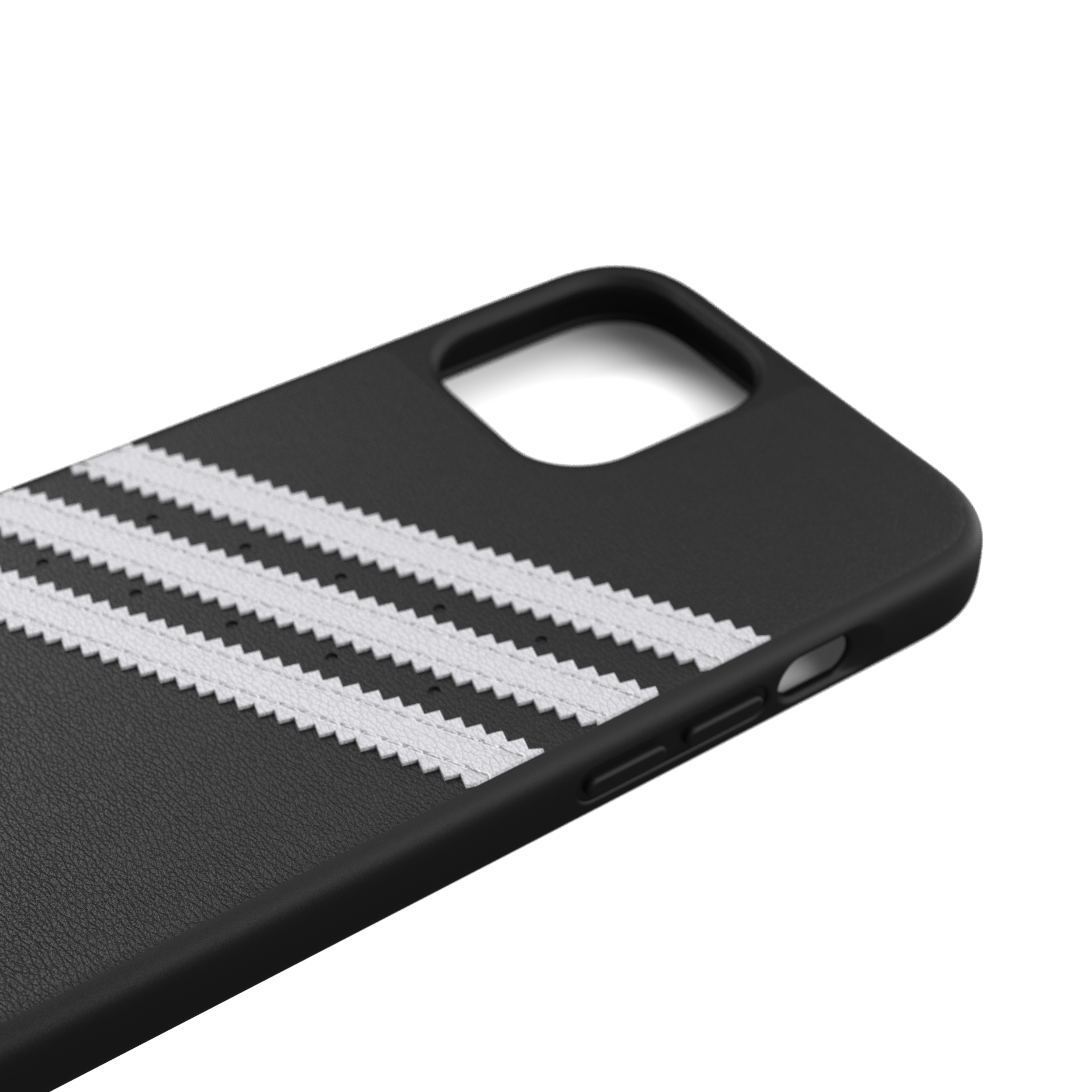 ADIDAS ORIGINALS Moulded Case, Backcover, Apple, iPhone 12 Pro Max, Schwarz/Weiß