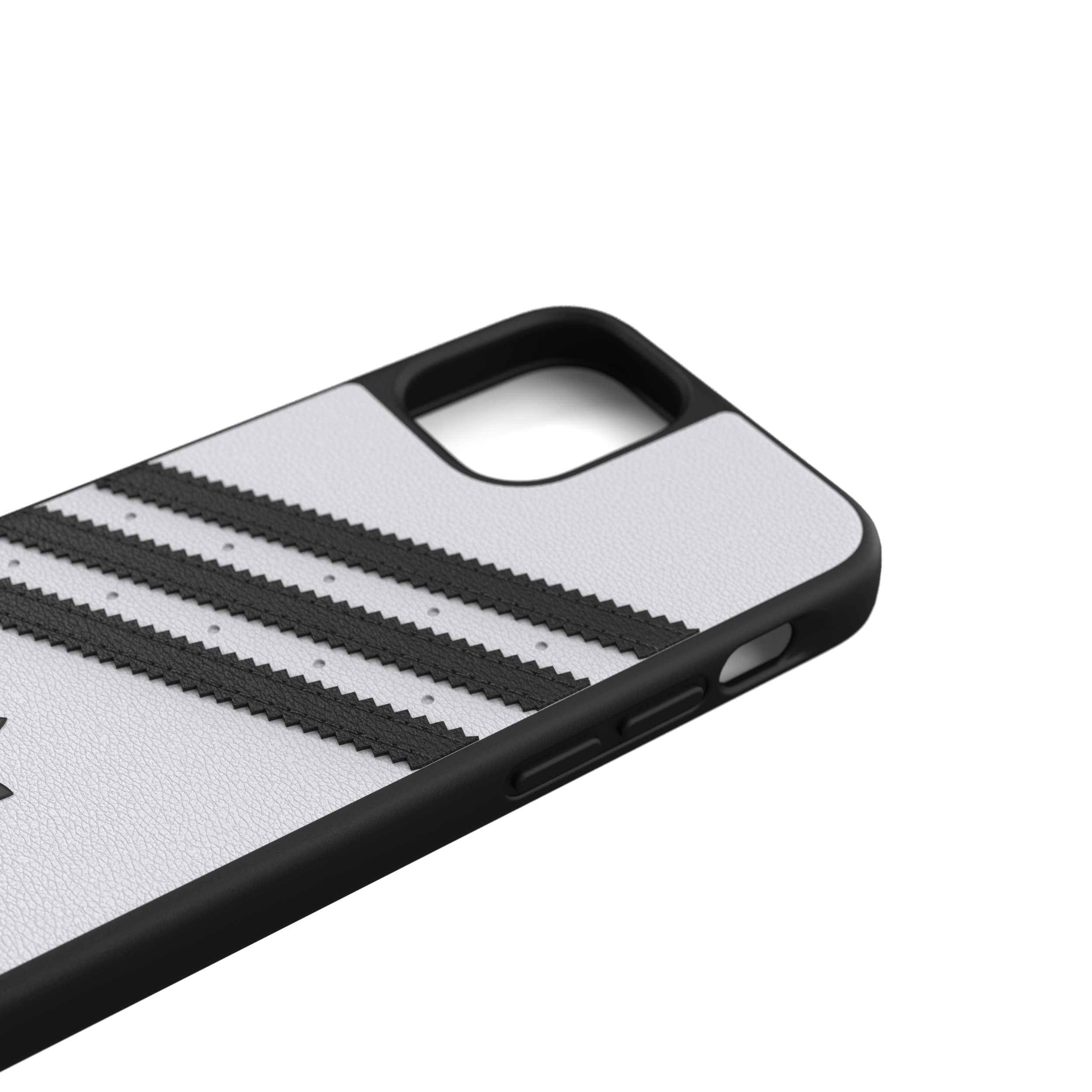ADIDAS ORIGINALS Moulded Case, Backcover, Apple, iPhone 12 Mini, Weiß/Schwarz