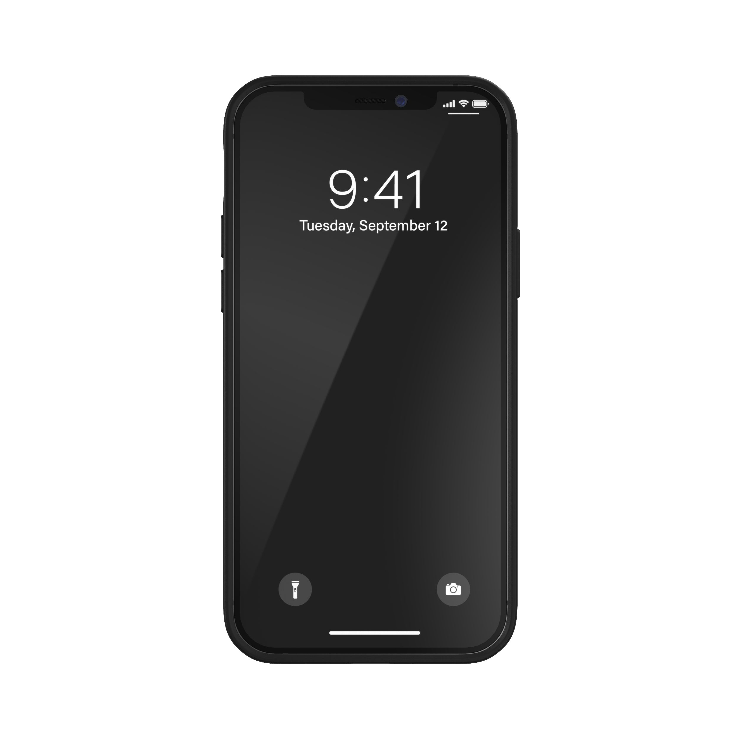 ADIDAS ORIGINALS Moulded Case, Backcover, Apple, iPhone 12, iPhone 12 Pro, Weiß/Schwarz