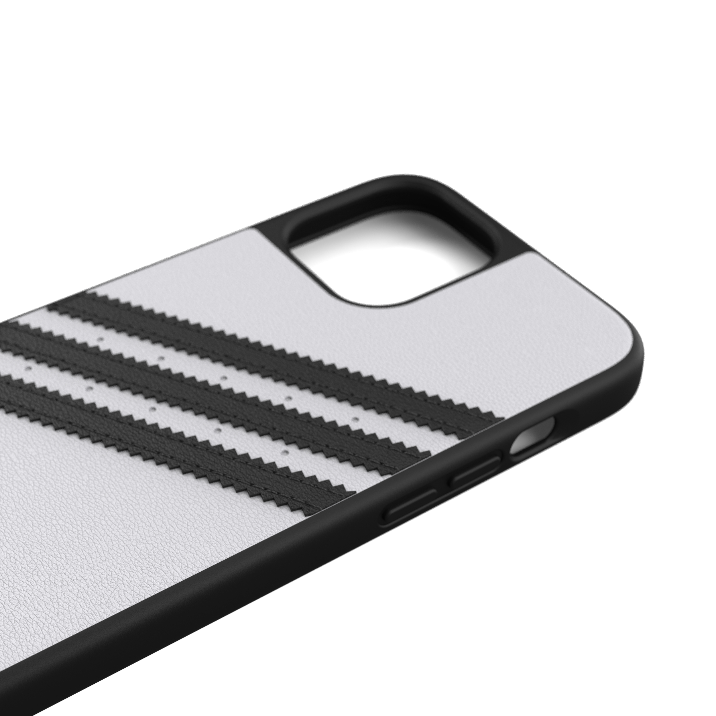 ADIDAS ORIGINALS Moulded Case, Backcover, Apple, iPhone 12 Pro Max, Weiß/Schwarz