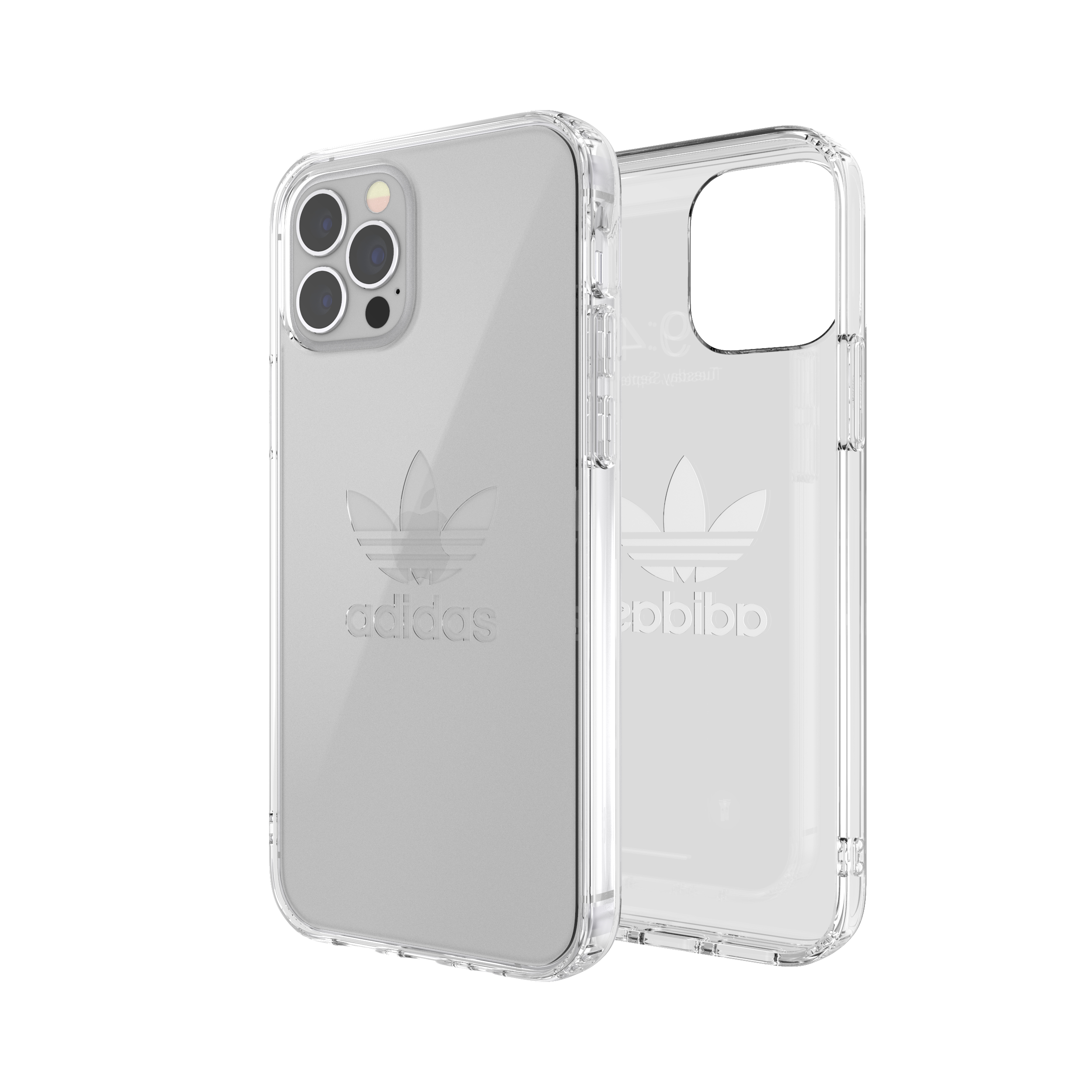 ADIDAS ORIGINALS Backcover, Pro, Apple, 12, iPhone 12 Protective Clear iPhone Case, Transparent