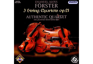 Authentic Quartet - 3 String Quartets Op. 21 (CD)