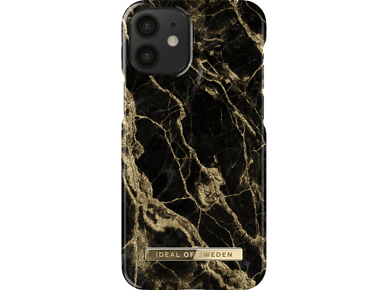 SWEDEN IDEAL Fashion Smoke Golden Case, 12 Apple, Mini, Marble OF Backcover, iPhone