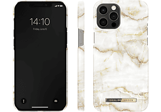 IDEAL OF SWEDEN Fashion Case, Backcover, Apple, iPhone 12 Pro Max, Golden Pearl Marble
