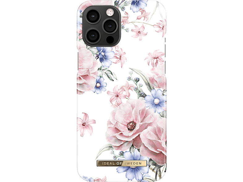 Case, Romance Apple, Max, Backcover, Floral Pro IDEAL SWEDEN Fashion iPhone 12 OF