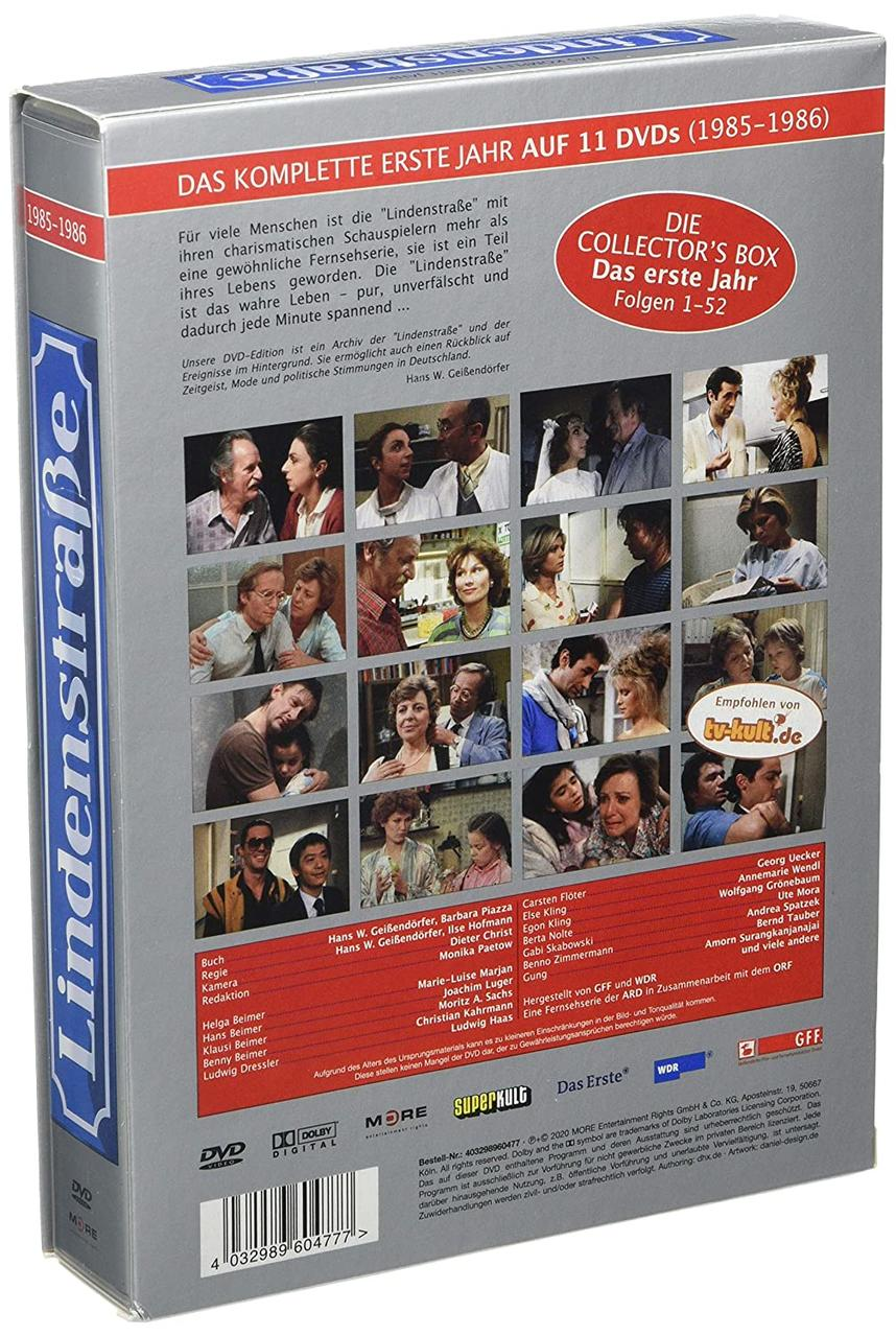 DVD-Box-Set mit einem Cover, das verschiedene Bilder von Personen und den Titel der Show zeigt.