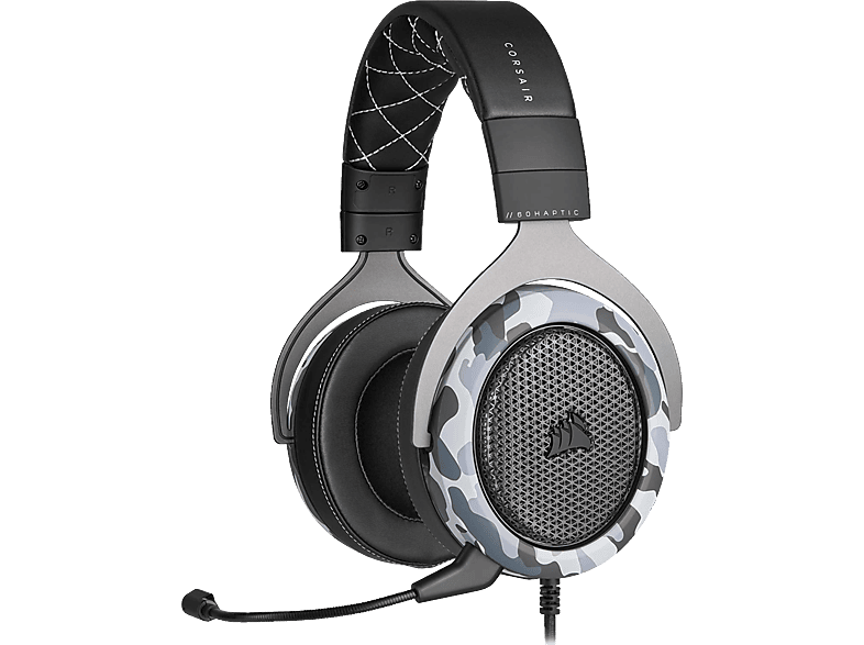CORSAIR HS60 Over-ear Grau HAPTIC, Headset