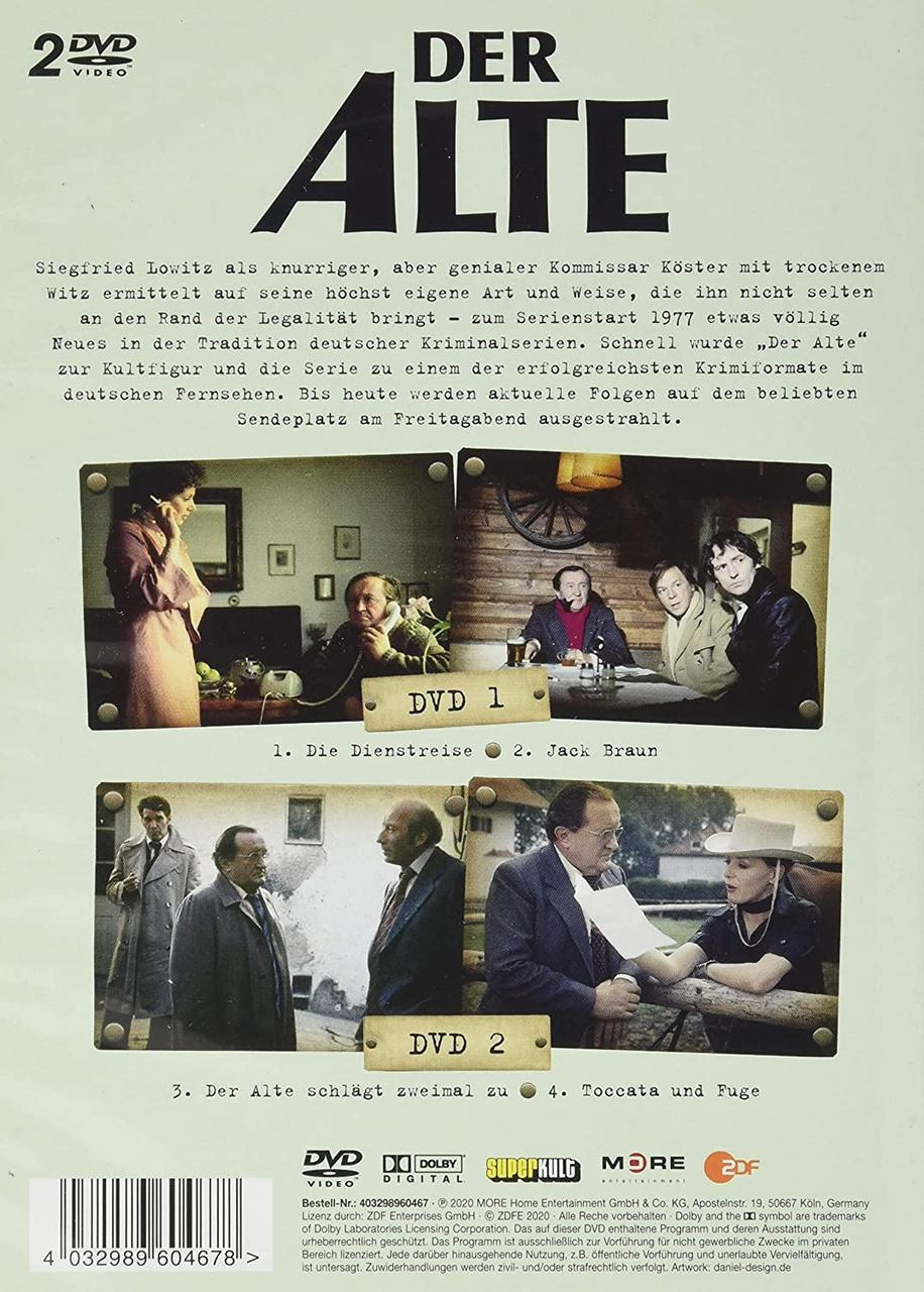DVD-Hülle mit Rückseite. Text in Deutsch, Bilder von Personen und DVD-Informationen.