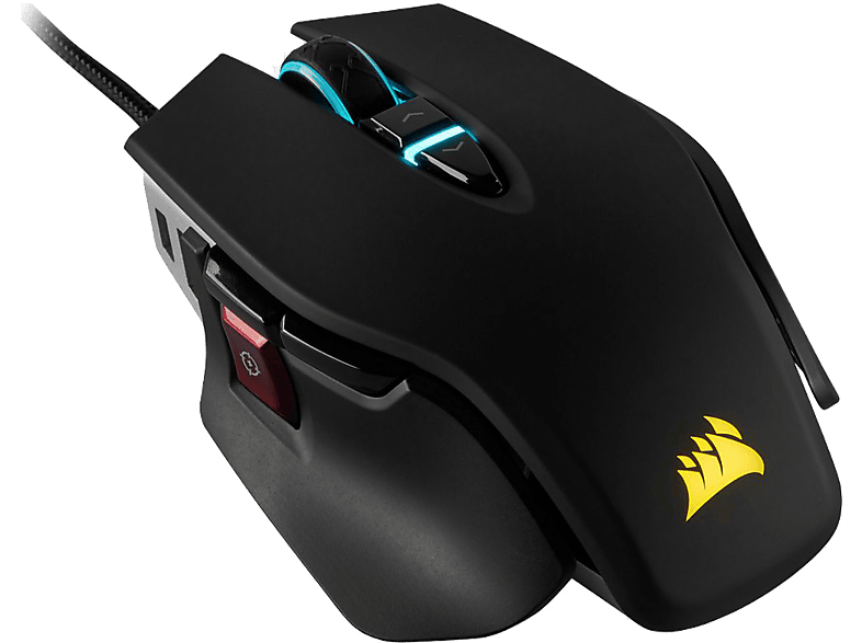 CORSAIR CH-9309011-EU M65 ELITE RGB, Black, 18000DPI Gamer Egér