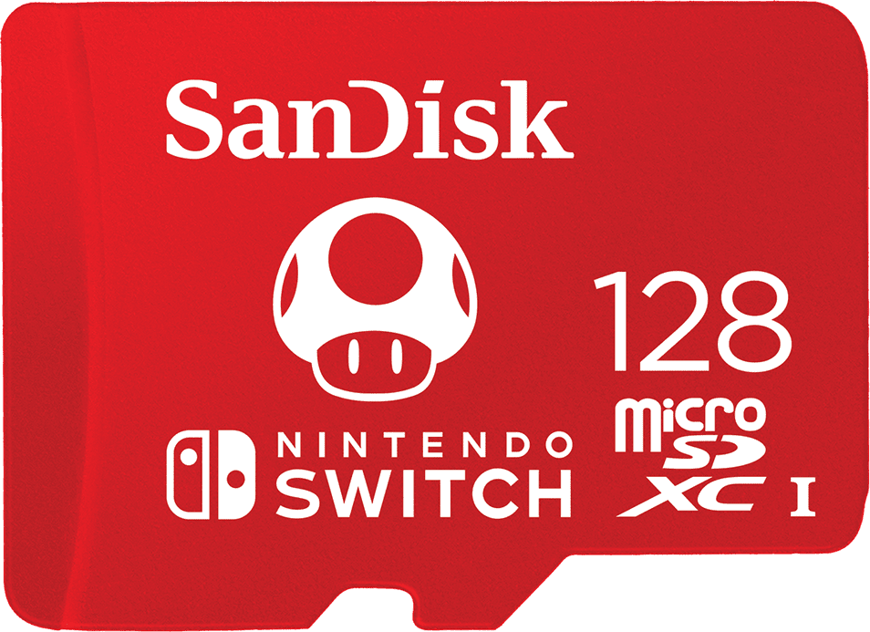 SANDISK MicroSDXC Extreme card voor de Nintendo Switch | 128 GB