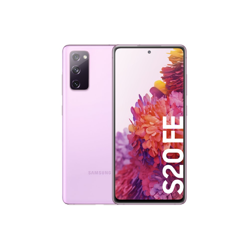 Móvil - Samsung Galaxy S20 FE, Lavanda, 256 GB, 8 GB RAM, 6.5" FHD+, Exynos 990, 4500 mAh, Android