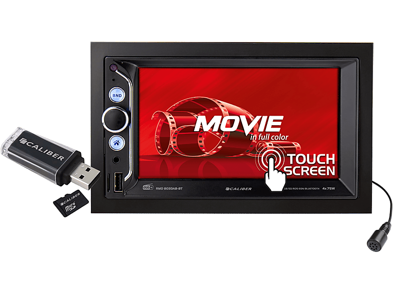 Caliber Moniceiver RMD803DAB-BT; Autoradio