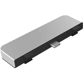 HYPER 4-in-1 USB-C hub iPad Pro - Silver