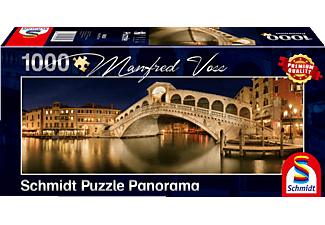 SCHMIDT SPIELE (UE) Rialto Brücke, Venedig 1000 Teile Puzzle Mehrfarbig