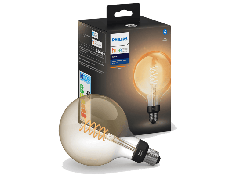 radar Waarneembaar scheren PHILIPS HUE Bluetooth - Filament globe - warmwit licht G125/E27 kopen? |  MediaMarkt