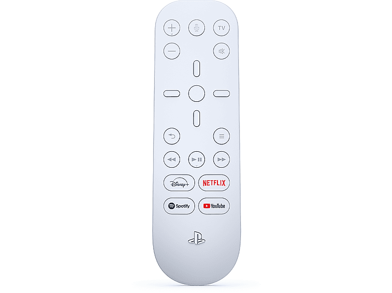 Mando a distancia - Sony Media Remote, Para PS5, Blanco
