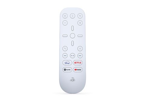 Mando a distancia - Sony Media Remote, Para PS5, Blanco