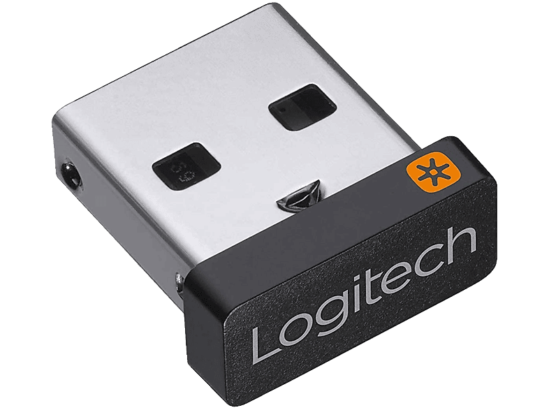 LOGITECH USB Unifying Receiver, Silber/Schwarz