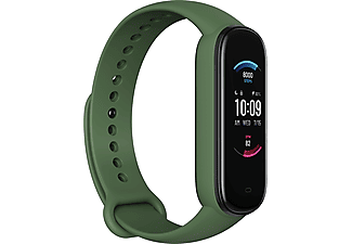 Pulsera de actividad - Amazfit Band 5 Olive, Verde, 18,5 mm, 1.1", Multideporte, Bluetooth, Autonomía 15 días