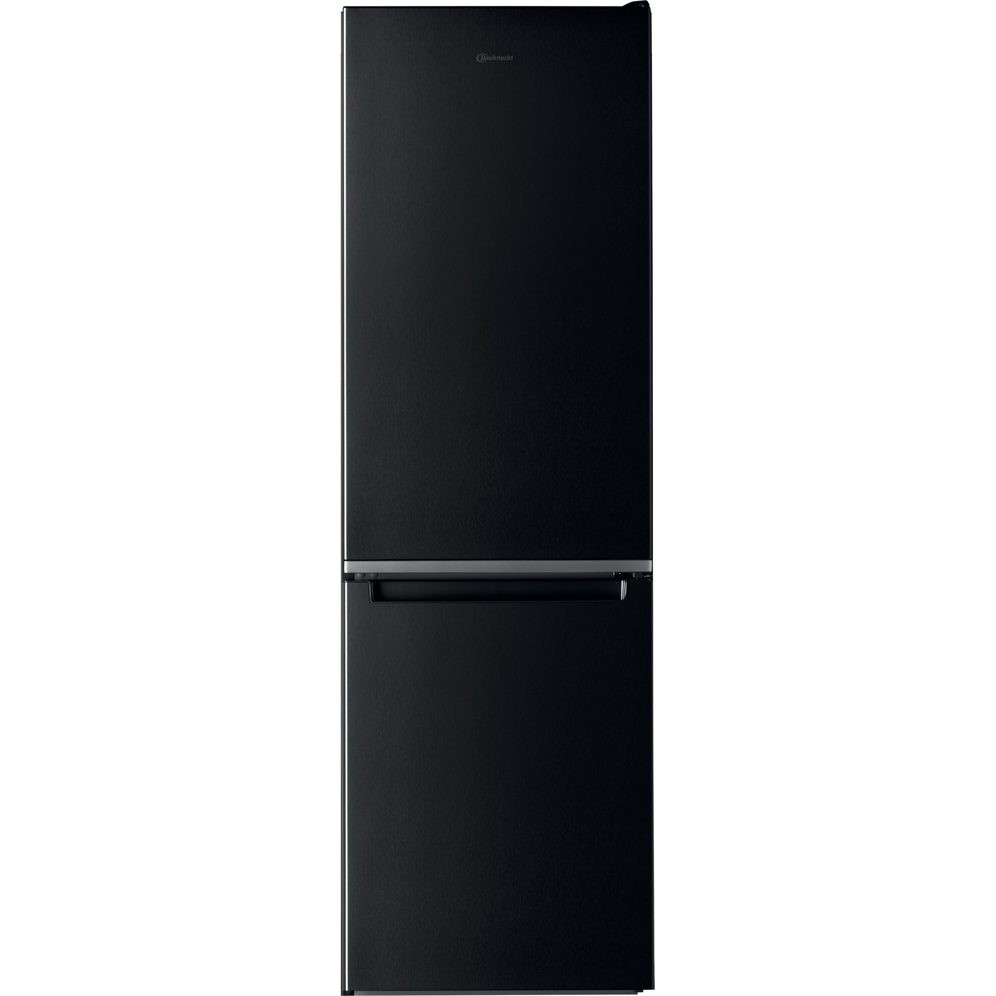 BAUKNECHT KGNF 182 SW Kühlgefrierkombination (E, 333 l, 1912 mm hoch, Schwarz)