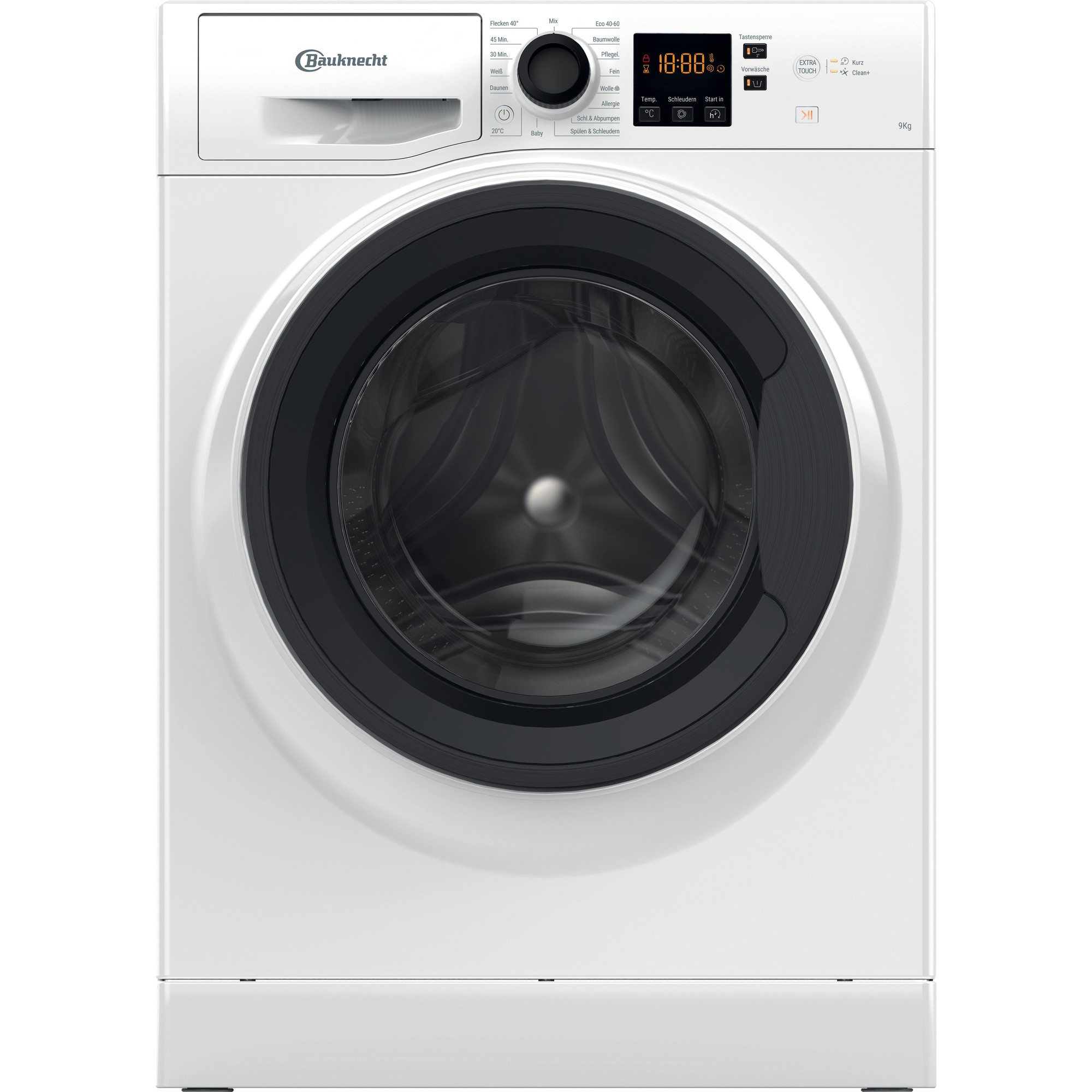 BAUKNECHT WM 9 M100 Waschmaschine (9 kg, 1351 U/Min., D)
